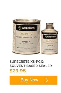 Surecrete XS-PC12 Solvent-Based Concrete Sealer