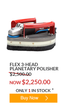 Flex 3-Head Planetary Concrete Floor Polisher