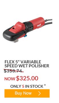 Flex 5 inch Wariable Speed Wet Polisher
