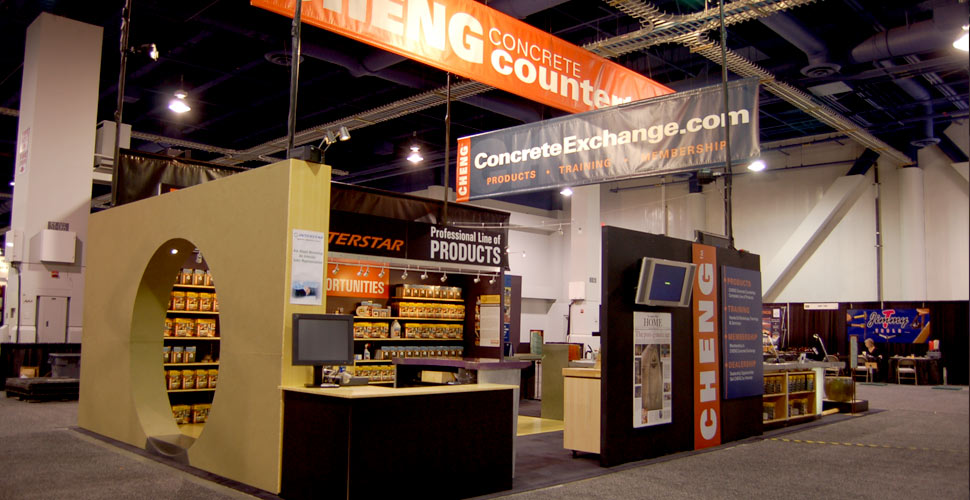 CHENG and Sakrete Booth at World of Concrete | Concrete Exchange