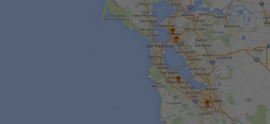 Google Map Screenshot of the SF Bay Area | Concrete Exchange