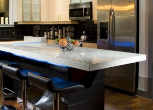 Kitchen Concrete Countertop Design Gallery and Ideas