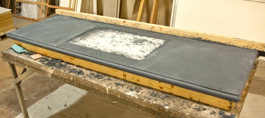 Pour-in-Place Concrete Countertop | CHENG Concrete Exchange