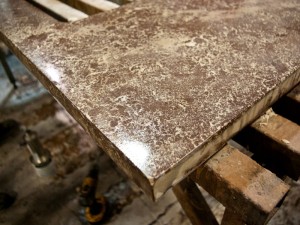 Pressed Concrete Countertop | CHENG Concrete Exchange