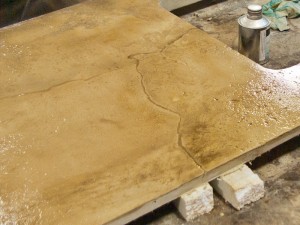 Simulated Stone Concrete Countertop | CHENG Concrete Exchange