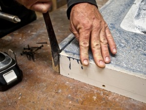 Remove the Countertop from its Mold Step 1 - Precast Concrete Countertops | CHENG Concrete Exchange