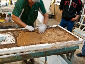 Structural Backer Step 1.3 - Pressed Concrete Countertops | CHENG Concrete Exchange