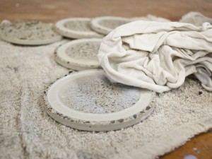 Step 7, Seal the Concrete - Concrete Coasters | CHENG Concrete Exchange