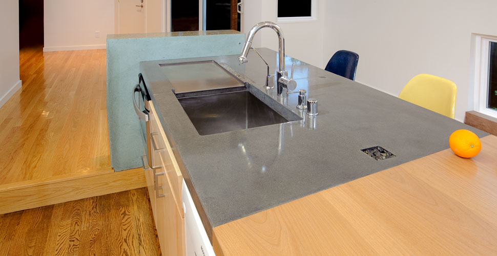 Modern Concrete Countertop