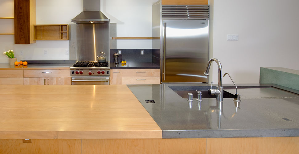 Modern Concrete Countertop