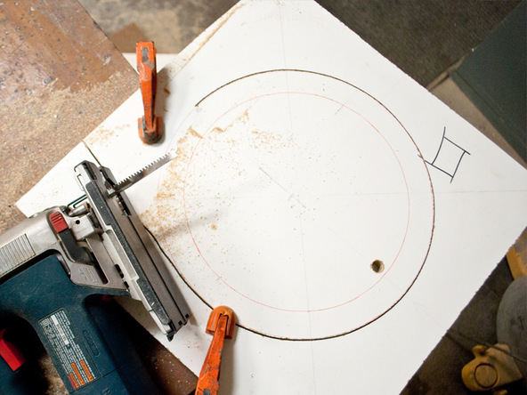 Step 1.2, Make the Lid Form - 5-Gallon Bucket Storage Stool D-FRC | CHENG Concrete Exchange