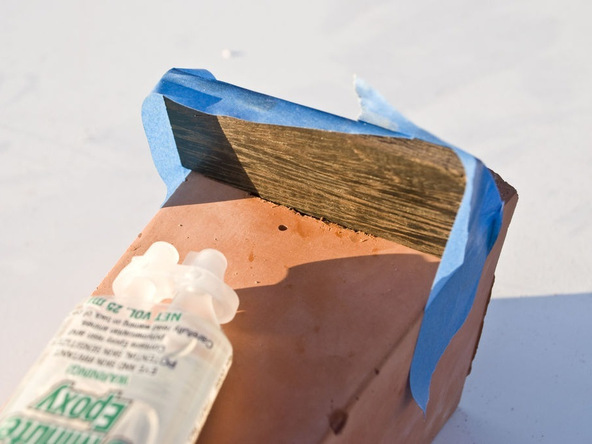 Step 9.2, Make the Wood Ledge - iPad Easel | CHENG Concrete Exchange