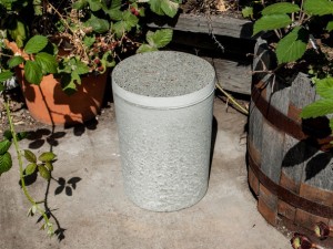 Step 16.3, Finish the Concrete - 5-Gallon Bucket Storage Stool Pro-Formula | CHENG Concrete Exchange
