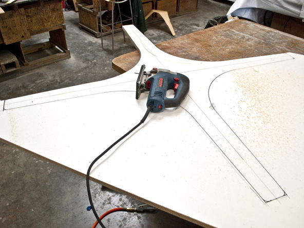 Forming the Rubber Mold Step 1.2 - Bent Concrete Side Table | CHENG Concrete Exchange