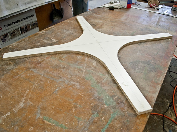 Forming the Rubber Mold Step 1.3 - Bent Concrete Side Table | CHENG Concrete Exchange