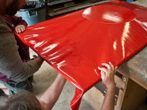 Forming Step 5.1 - Fabric Formed Concrete Fire Table | CHENG Concrete Exchange