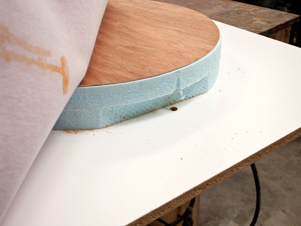 Fabric Formed Concrete Fire Table | CHENG Concrete Exchange