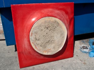 Fire Table Variation Step 5 - Fabric Formed Concrete Fire Table | CHENG Concrete Exchange