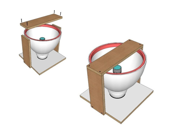 Step 6.2, Bracing - Umbrella Base | CHENG Concrete Exchange