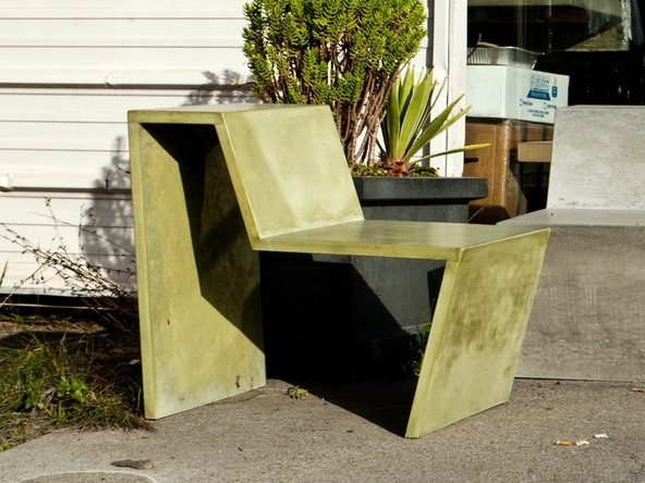 Finished Chair Step 1.1 - Greenbrae Chair | CHENG Concrete Exchange
