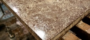 Hand Pressed Concrete Countertop | CHENG Concrete Exchange