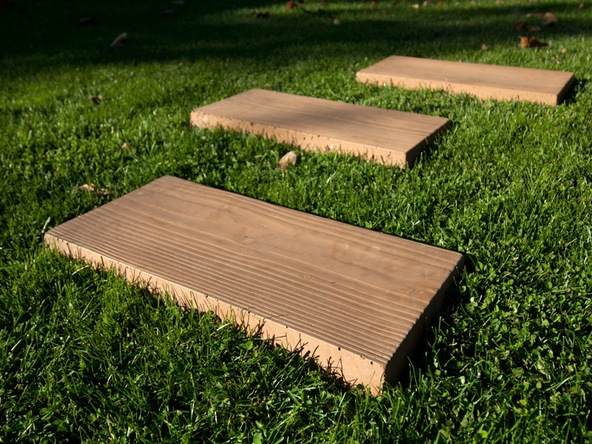 Step 8.1, Finished Stepping Stone: Woody - Concrete Stepping Stones | CHENG Concrete Exchange
