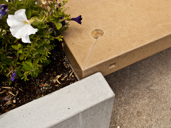 Finishing Step 1.3 - Park Avenue Bench and Planter | CHENG Concrete Exchange
