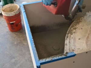 Casting Step 1.3 - Quadra Fire Pit | CHENG Concrete Exchange