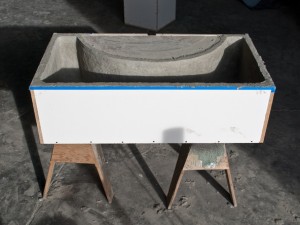 Casting Step 4.2 - Quadra Fire Pit | CHENG Concrete Exchange