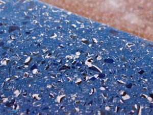 Polishing Step 4.2 - Recycled Glass Countertops | CHENG Concrete Exchange