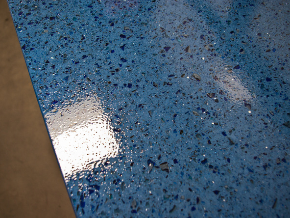 Sealing Step 11.2 - Recycled Glass Countertops | CHENG Concrete Exchange