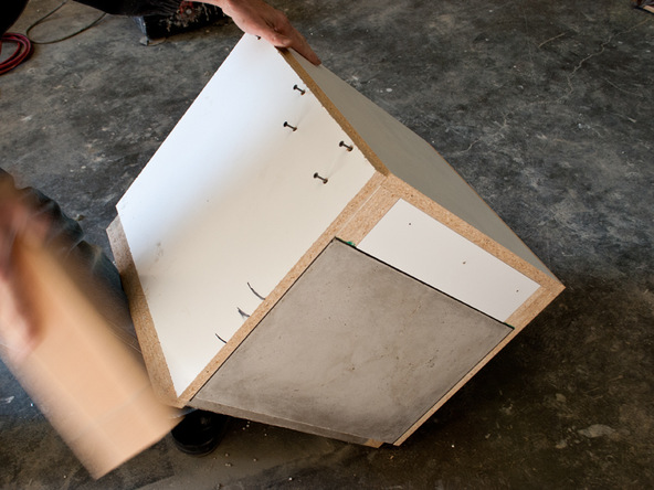 Demolding and Polishing Step 2.1 - Rhomba Bench | CHENG Concrete Exchange