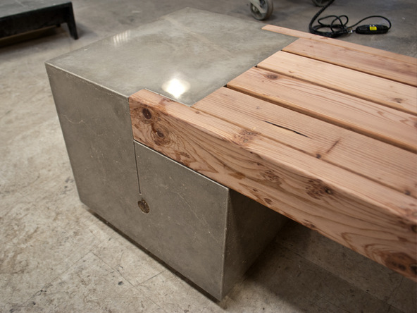 Finishing and Bench Top Step 2.1 - Rhomba Bench | CHENG Concrete Exchange