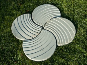 Step 7.3, Finished Stepping Stone: Morphos - Concrete Stepping Stones | CHENG Concrete Exchange