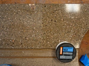 Applying CHENG Concrete Countertop Wax 2.2 | CHENG Concrete Exchange