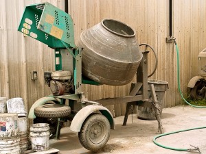 Mixing Concrete in a Drum Mixer | CHENG Concrete Exchange