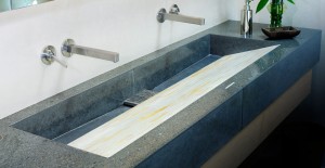 Integral Concrete Ramp Sink by Fu-Tung Cheng, Cheng Design | CHENG Concrete Exchange