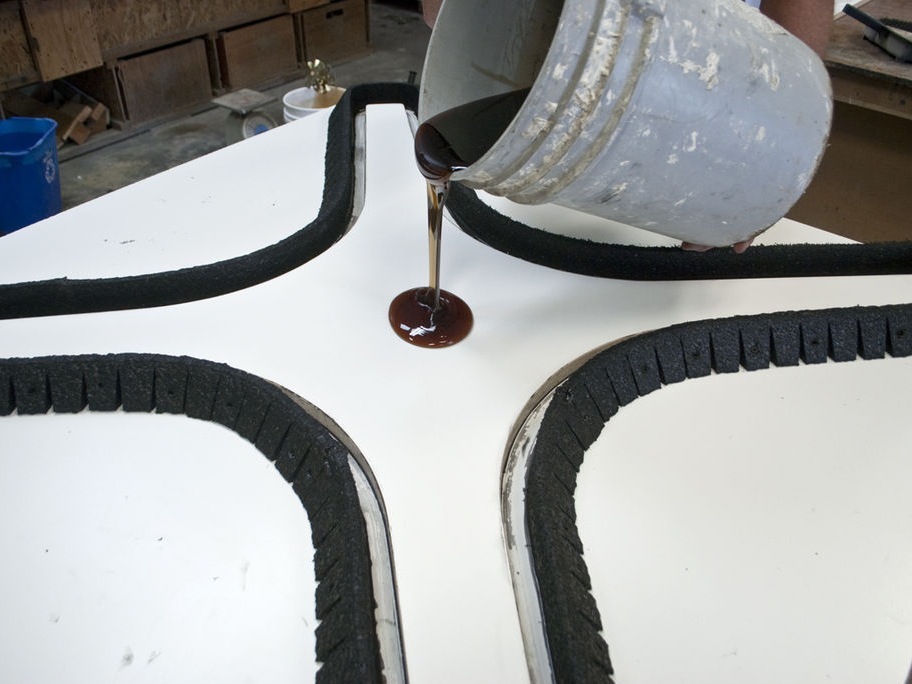 Casting a Polyurethane Rubber Mold - Step 1| CHENG Concrete Exchange