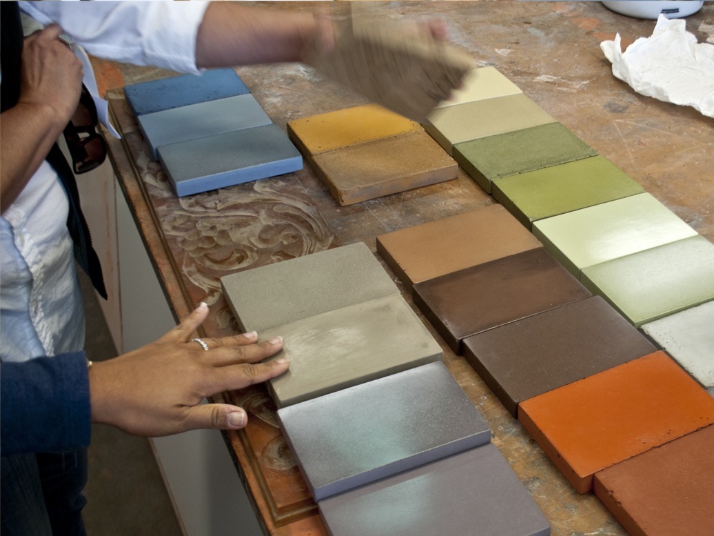 Make Concrete Color Samples | CHENG Concrete Exchange