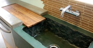 Concrete Countertop and Integral Sink by DC Custom Concrete | CHENG Concrete Exchange