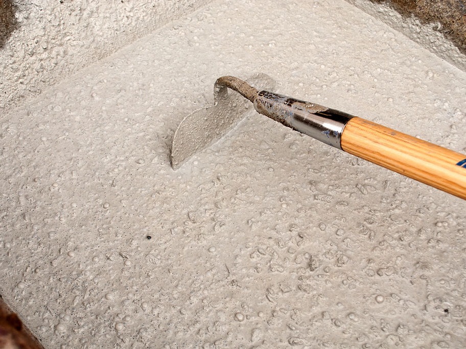 Mixing Concrete in a Wheelbarrow - Step 4 | CHENG Concrete Exchange