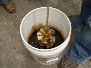 Mixing 2-part Polyurethane Mold Rubber | CHENG Concrete Exchange