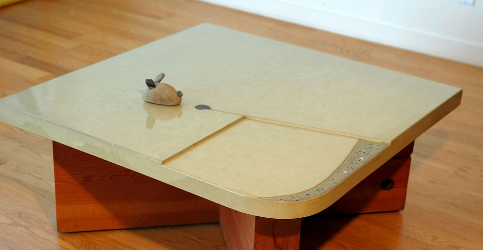Concrete Coffee Table by Cheolsa Kim | Concrete Exchange