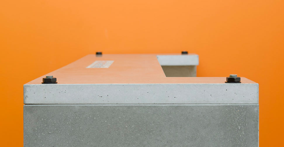 Concrete Desk by Paul Wood | Concrete Exchange