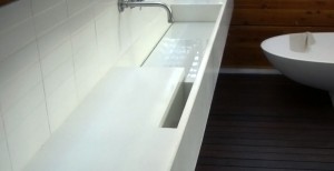 Concrete Bathroom Sink by John Newbold, Newbold Stone | Concrete Exchange