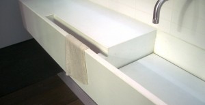 Concrete Bathroom Sink by John Newbold, Newbold Stone | Concrete Exchange