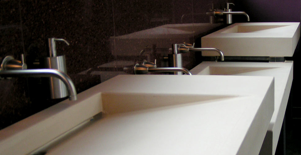 Integral Concrete Sinks by Chris Becker | CHENG Concrete Exchange