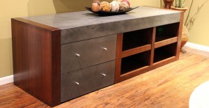 Concrete Entertainment Center by Lawrence Missakian | Concrete Exchange