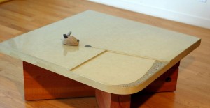 Concrete side table by Cheolsa Kim | CHENG Concrete Exchange