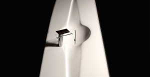 White Glass Fiber Reinforced Concrete Sink by Caio Paagman | Concrete Exchange